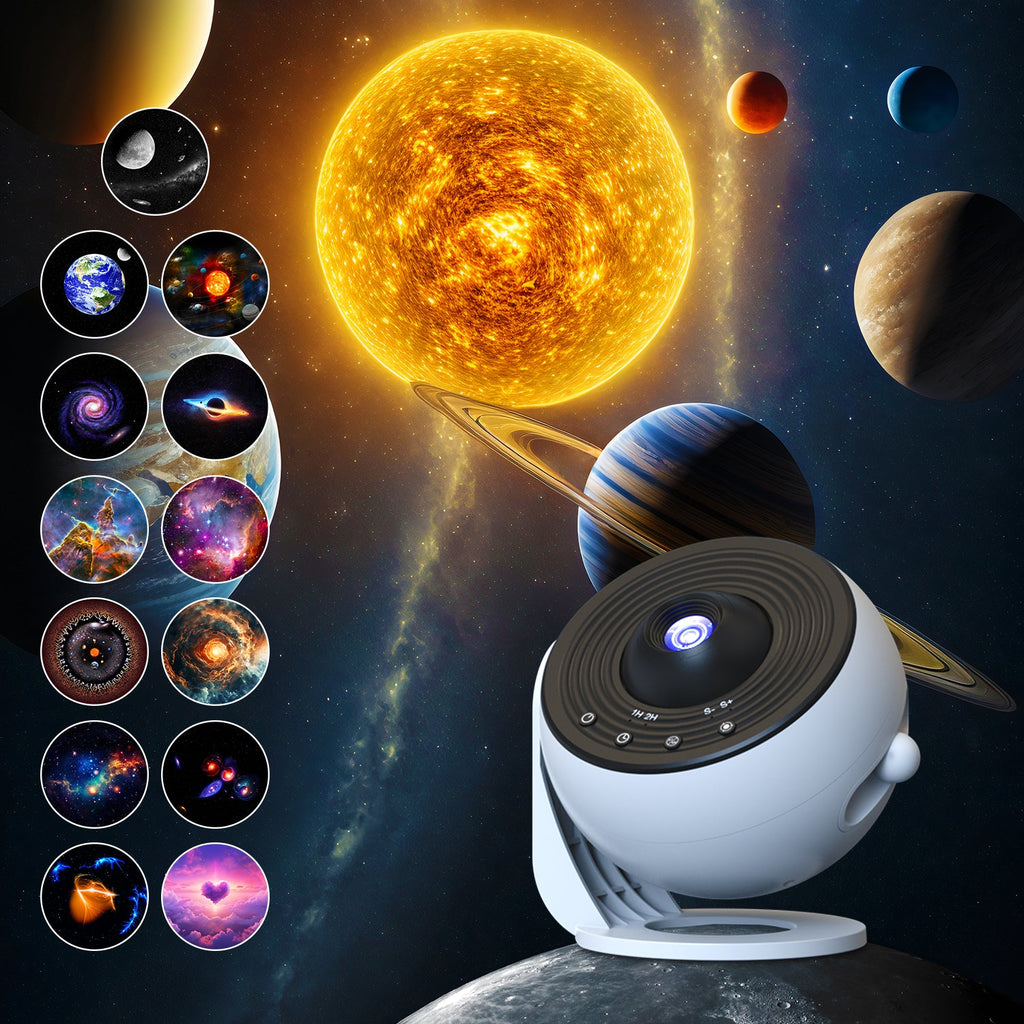 Star Projector for Bedroom Galaxy Projector for Bedroom, 13 pcs themed Film 15 Sounds of Nature Light Projector for Bedroom,Bluetooth Star Lights Teen Girl Gifts Trendy Stuff Boy Gifts