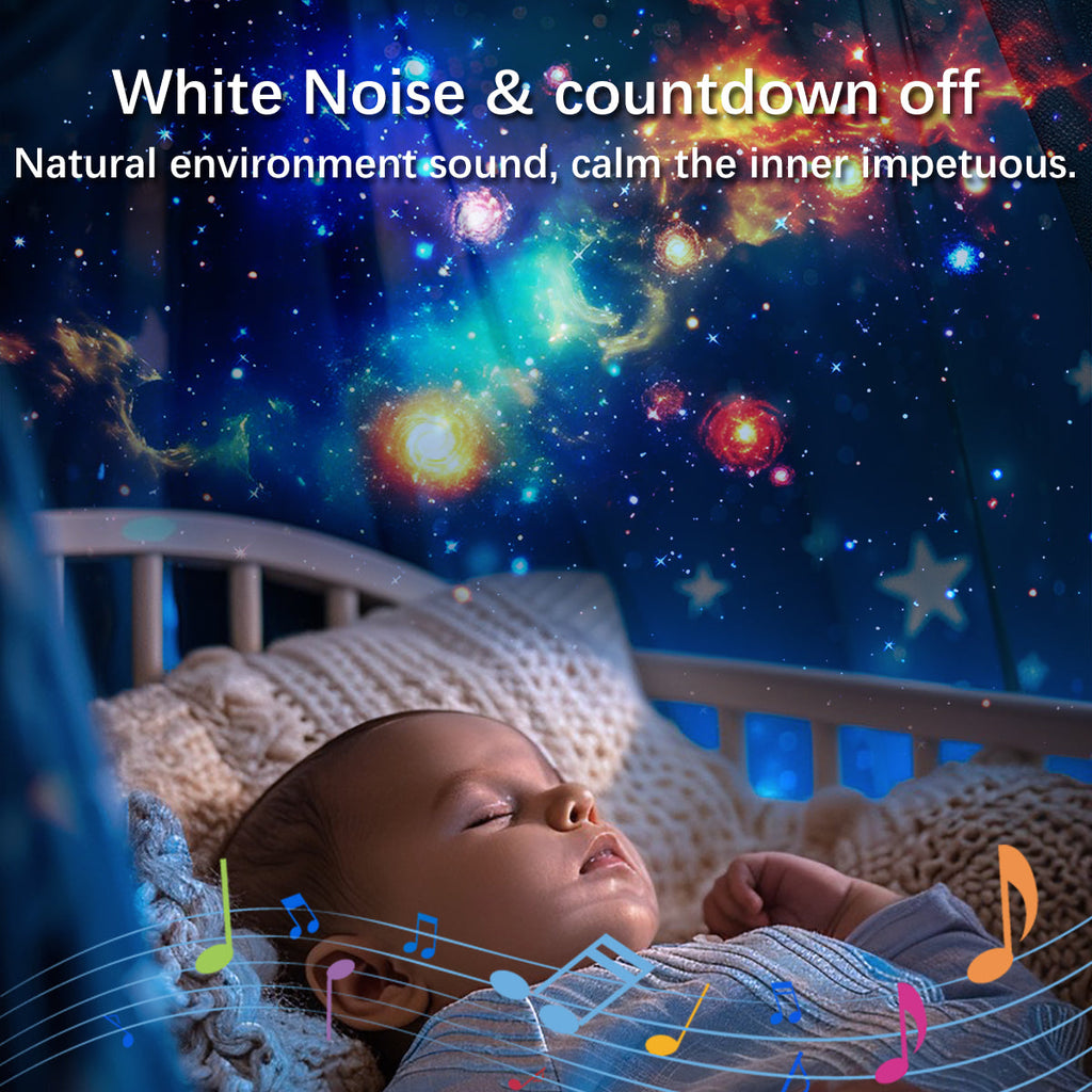 Star Projector for Bedroom Galaxy Projector for Bedroom, 13 pcs themed Film 15 Sounds of Nature Light Projector for Bedroom,Bluetooth Star Lights Teen Girl Gifts Trendy Stuff Boy Gifts