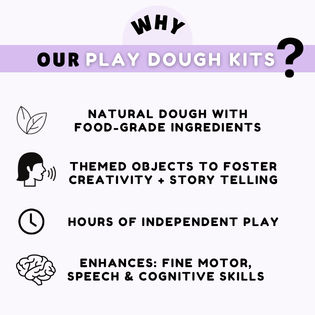 Enchanting Mermaid Playdough Sensory Kit