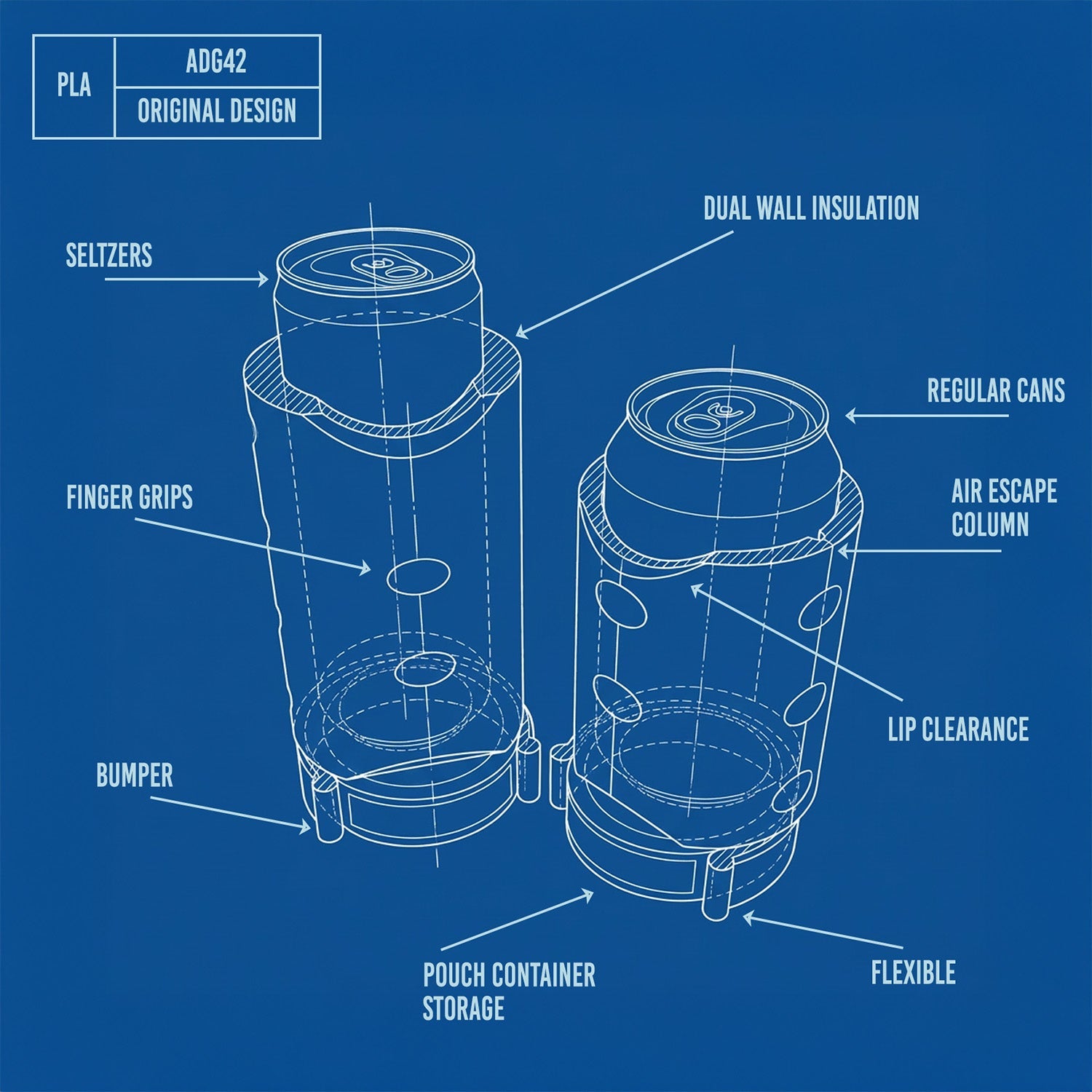 THE STACKER | Can Cooler