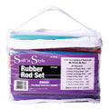 Perm Rods - Rubber Rods Set - Assorted Sizes