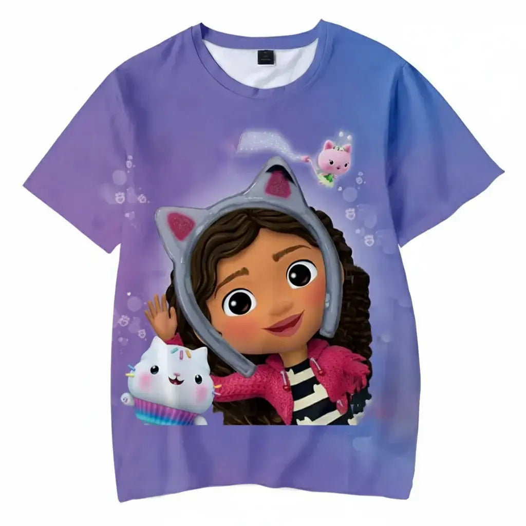 Anime 3D Print T-Shirt for Boys & Girls