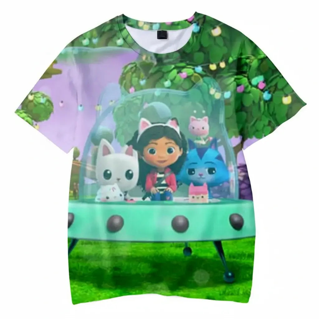 Anime 3D Print T-Shirt for Boys & Girls