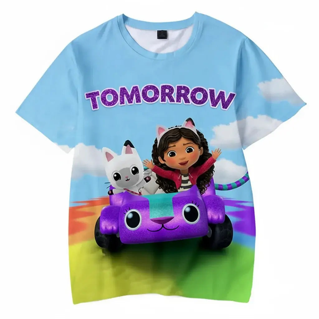 Anime 3D Print T-Shirt for Boys & Girls
