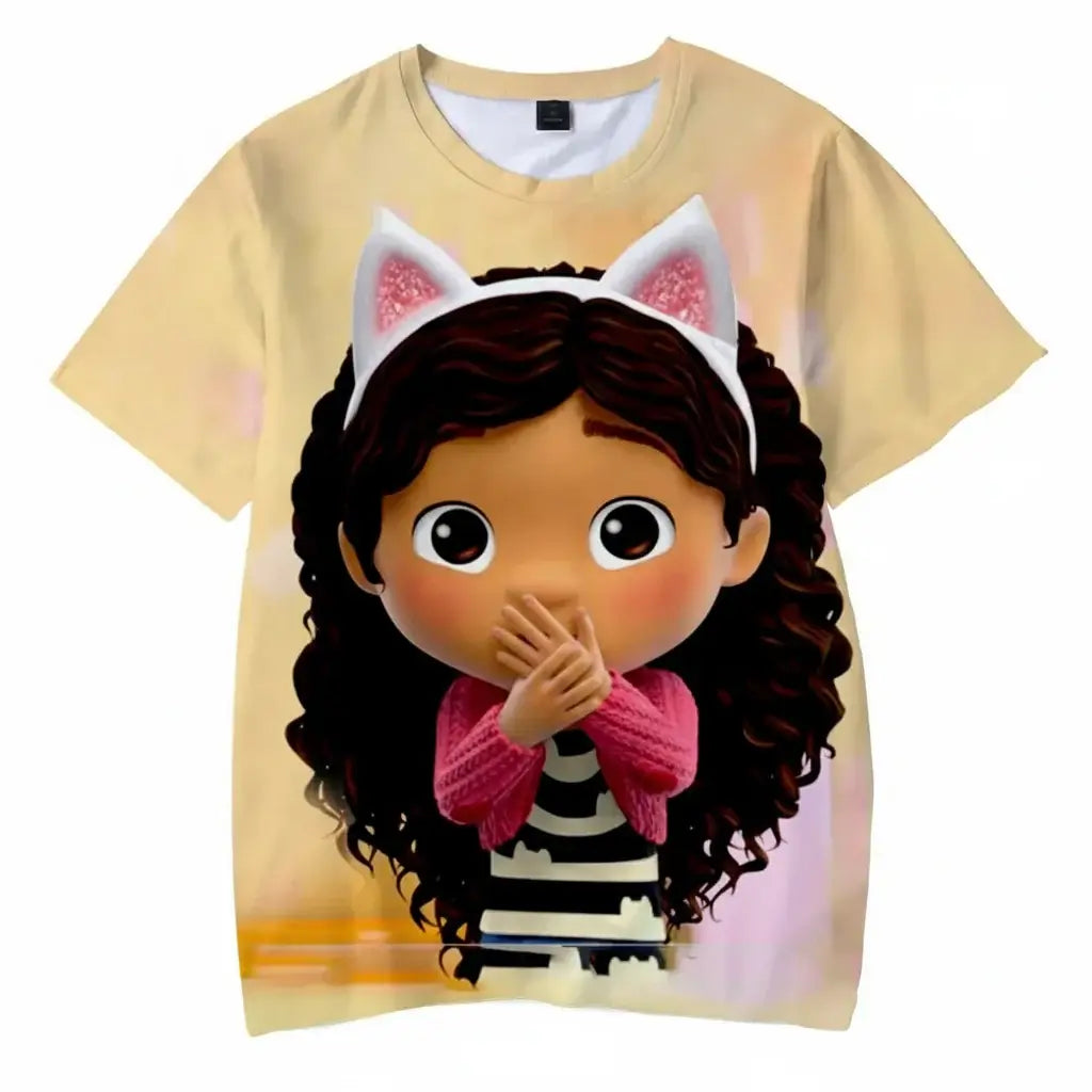 Anime 3D Print T-Shirt for Boys & Girls
