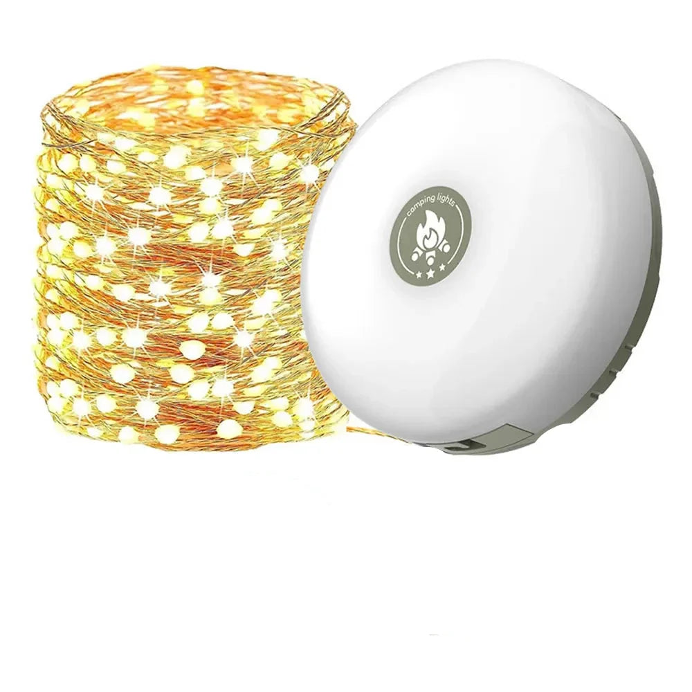 Illuminate Your Outdoors: Rechargeable Camping Light Set