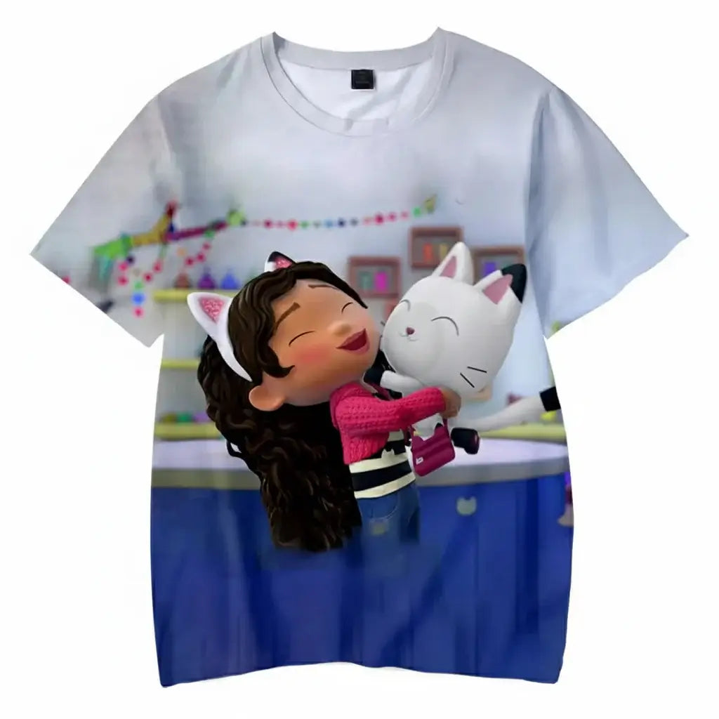 Anime 3D Print T-Shirt for Boys & Girls