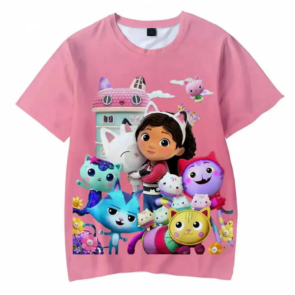 Anime 3D Print T-Shirt for Boys & Girls