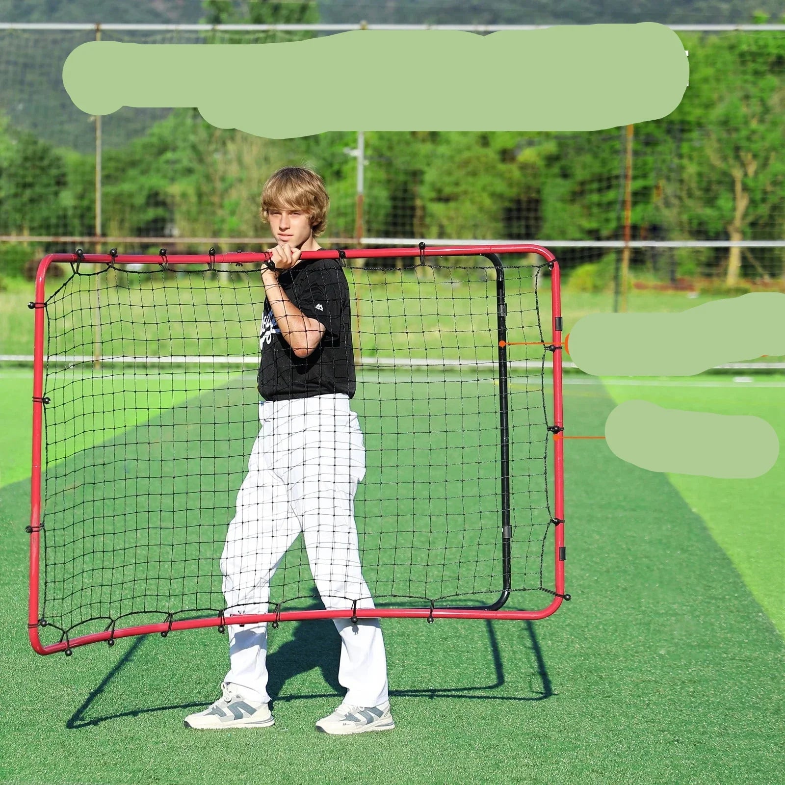 4x5.5ft Baseball & Softball Rebounder Net  Perfect Your Pitch & Fielding