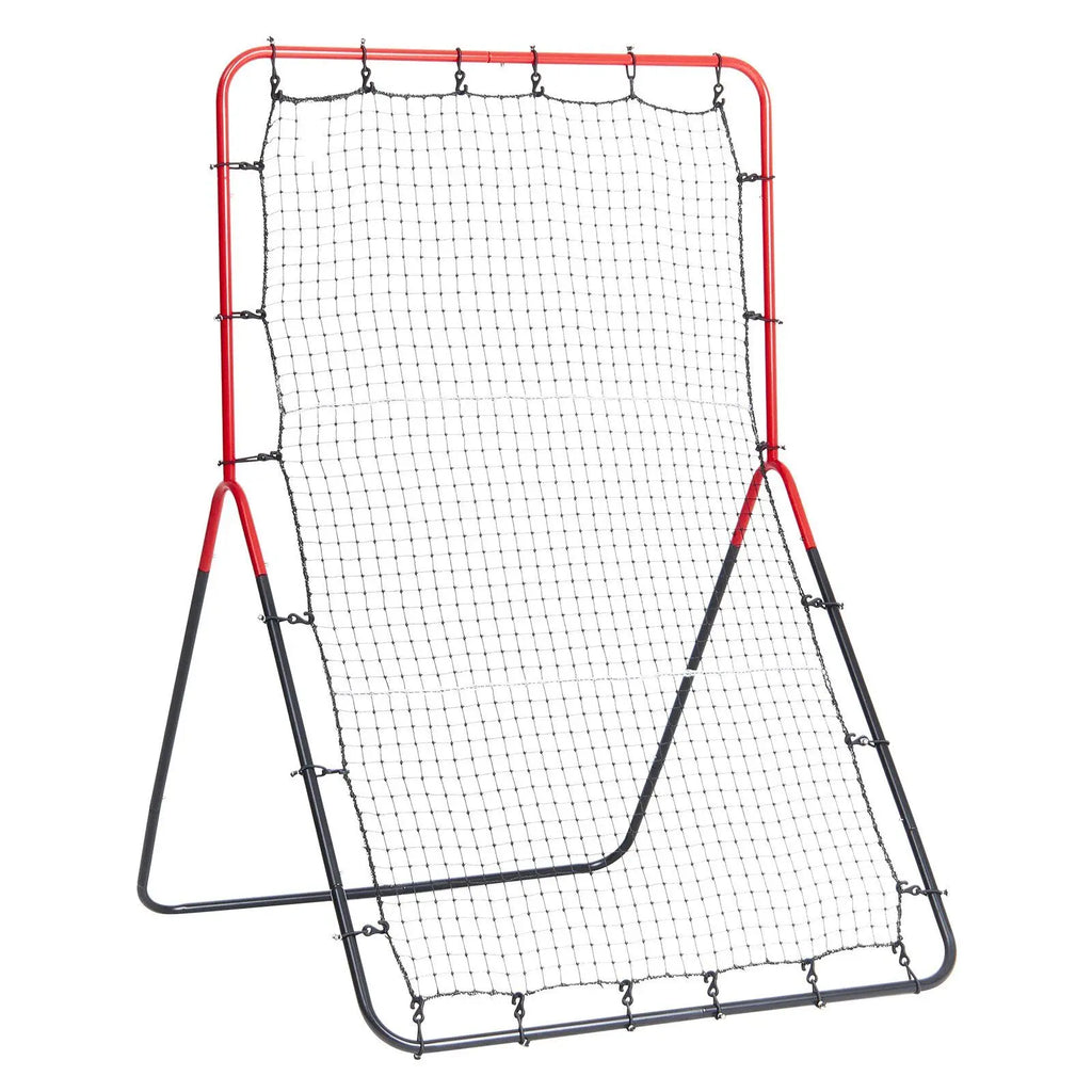 3x4.5 ft Pitch Back 3-Way Trainer Baseball And Softball Rebounder Net