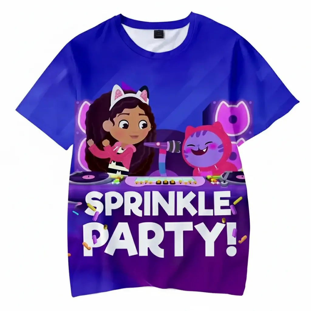 Anime 3D Print T-Shirt for Boys & Girls