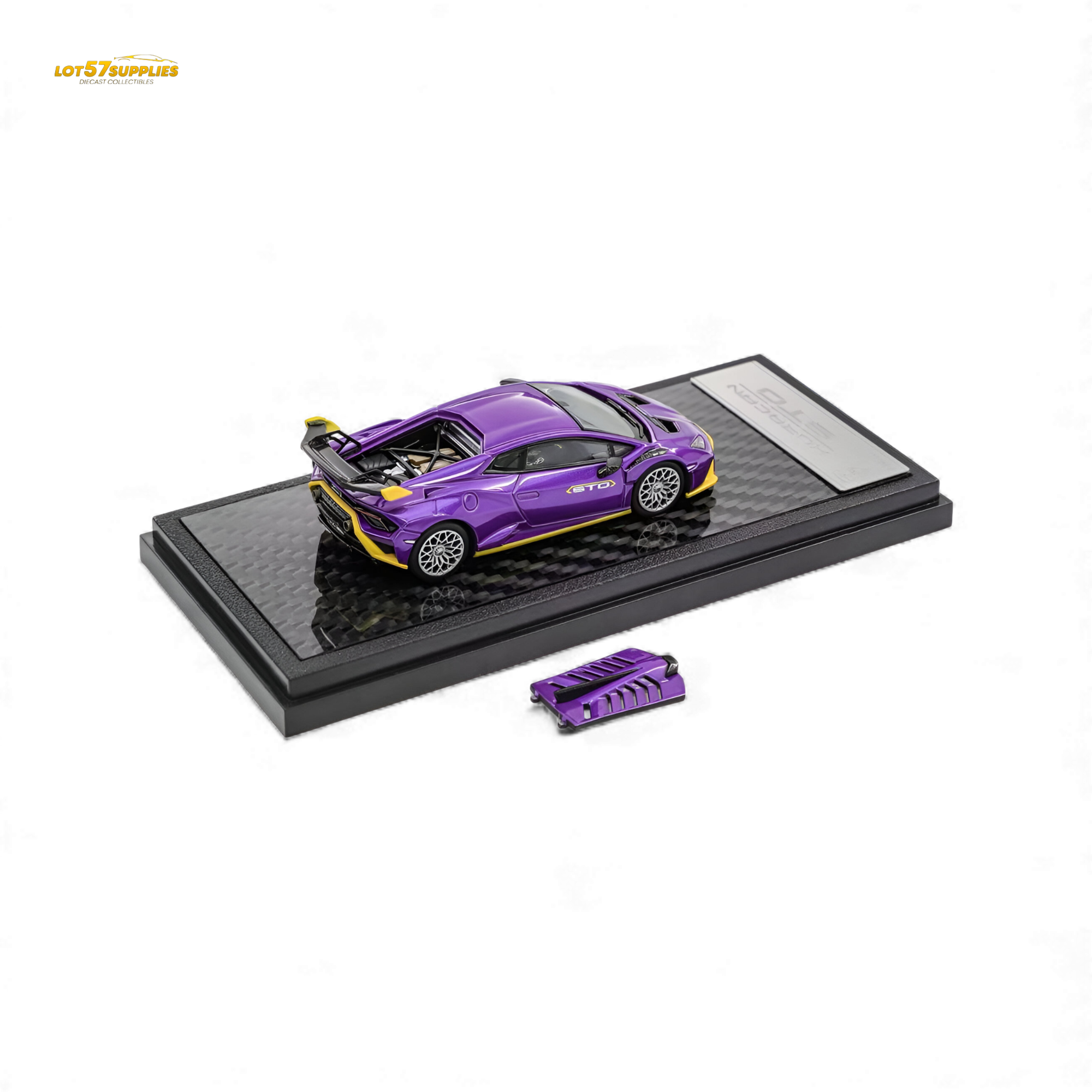 (Pre-Order) LCD Lamborghini Huracan STO Purple 1:64
