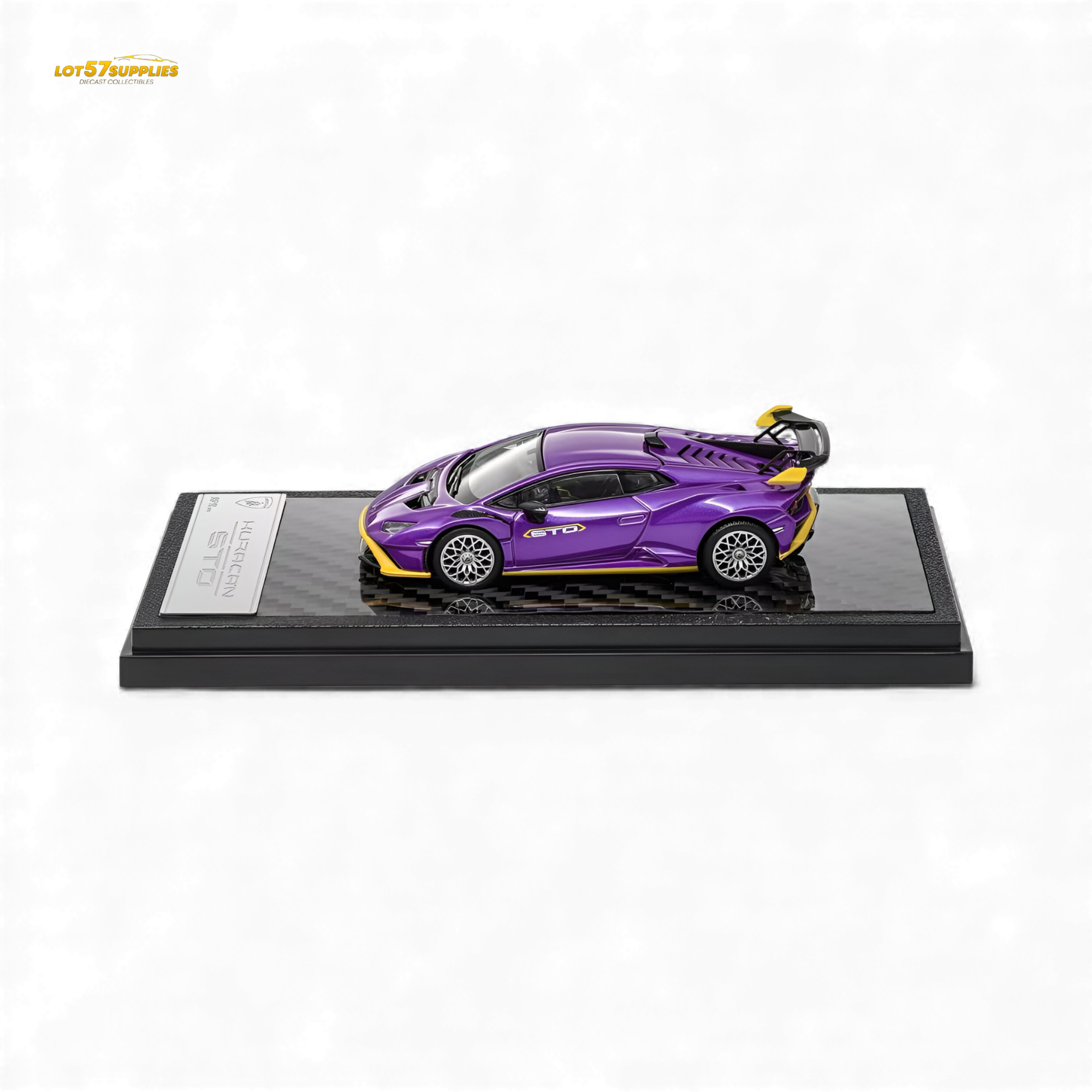 (Pre-Order) LCD Lamborghini Huracan STO Purple 1:64