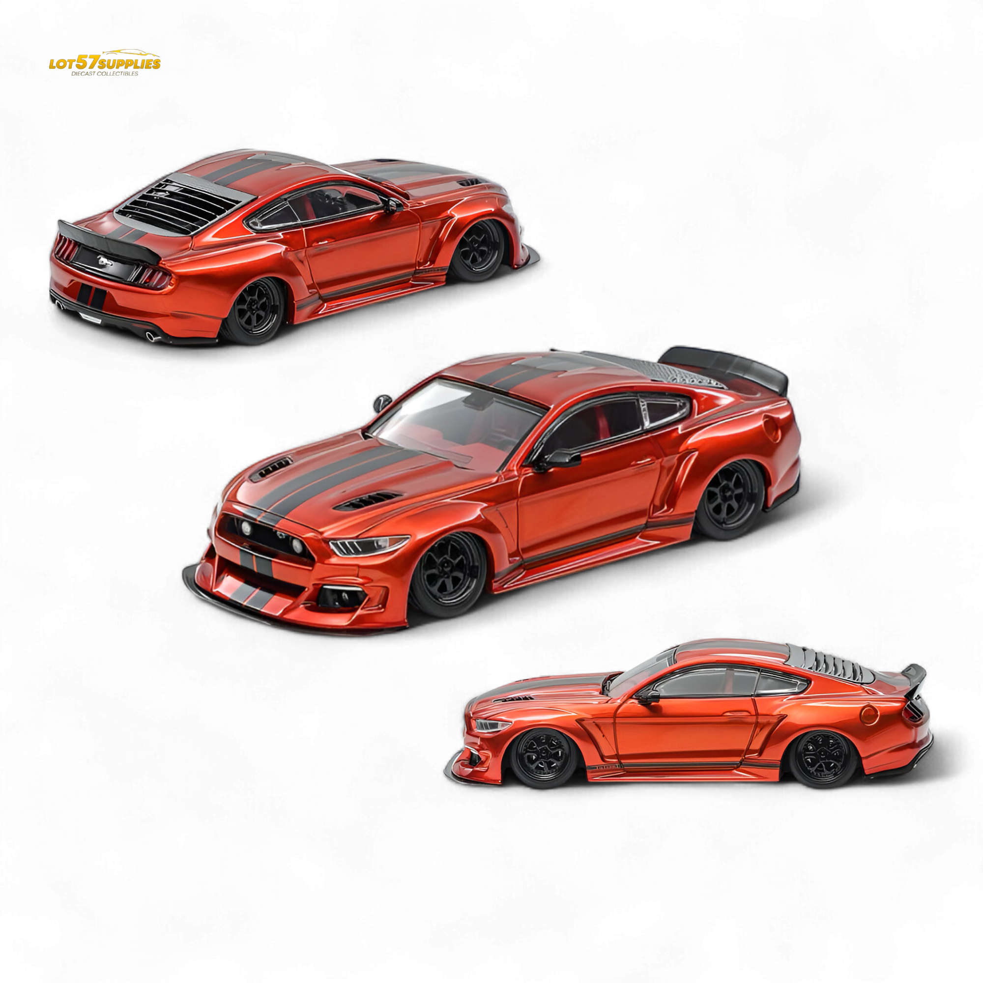 Liberty 64 Mustang Widebody Kit 1:64