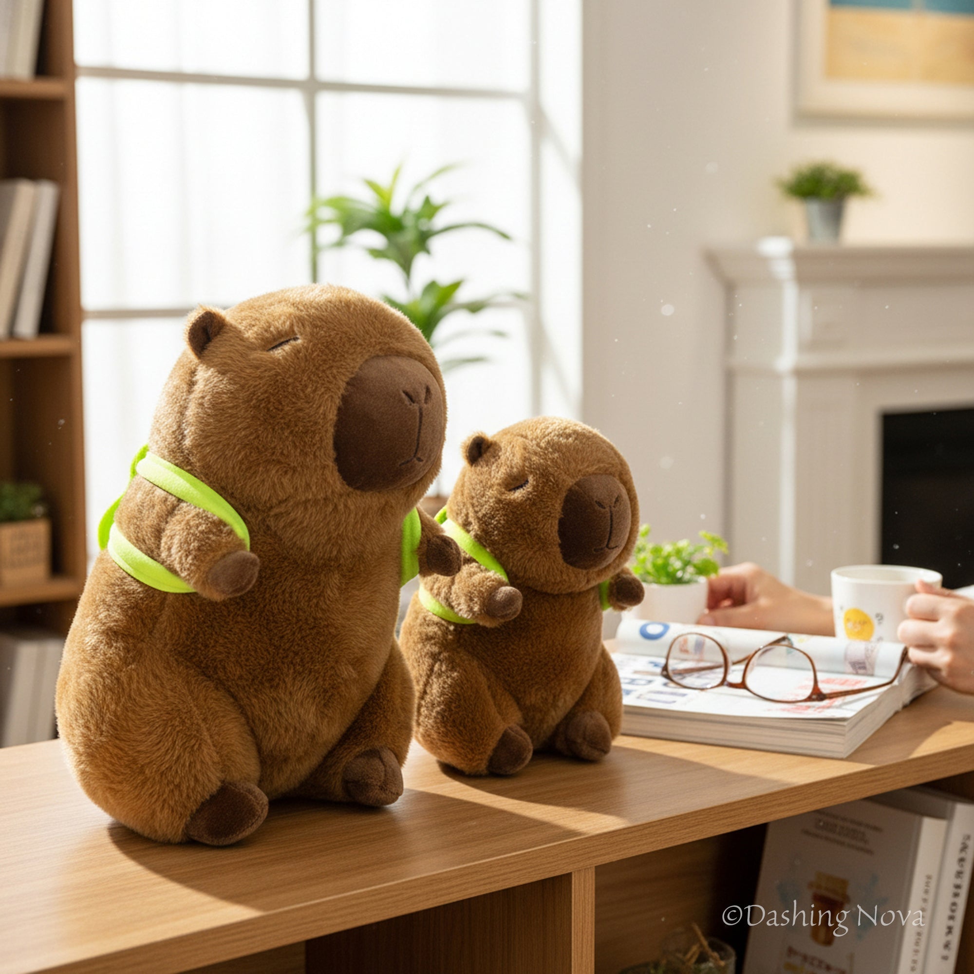 Cute Capybara Plush Toy Boys And Girls Birthday Gift Present