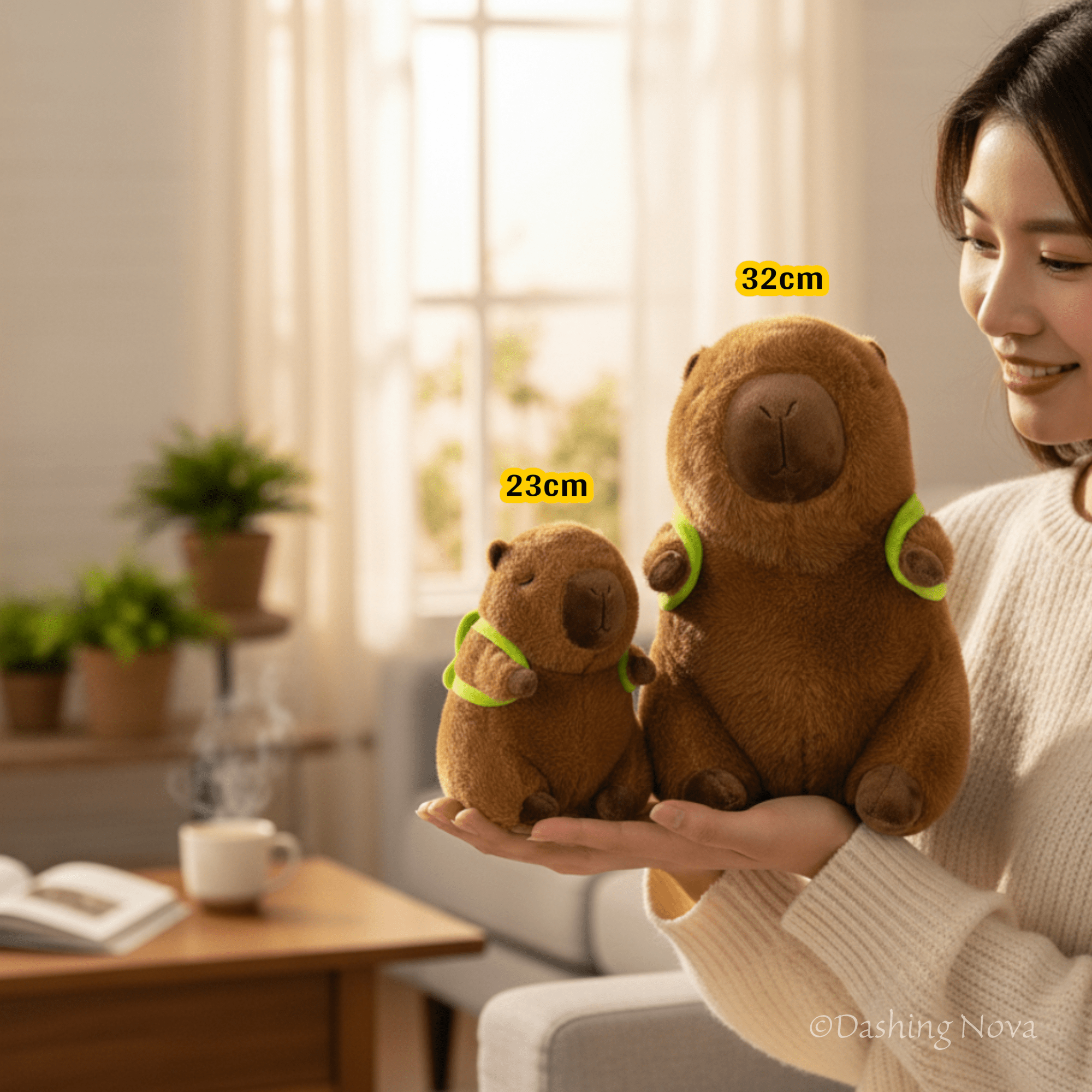 Cute Capybara Plush Toy Boys And Girls Birthday Gift Present