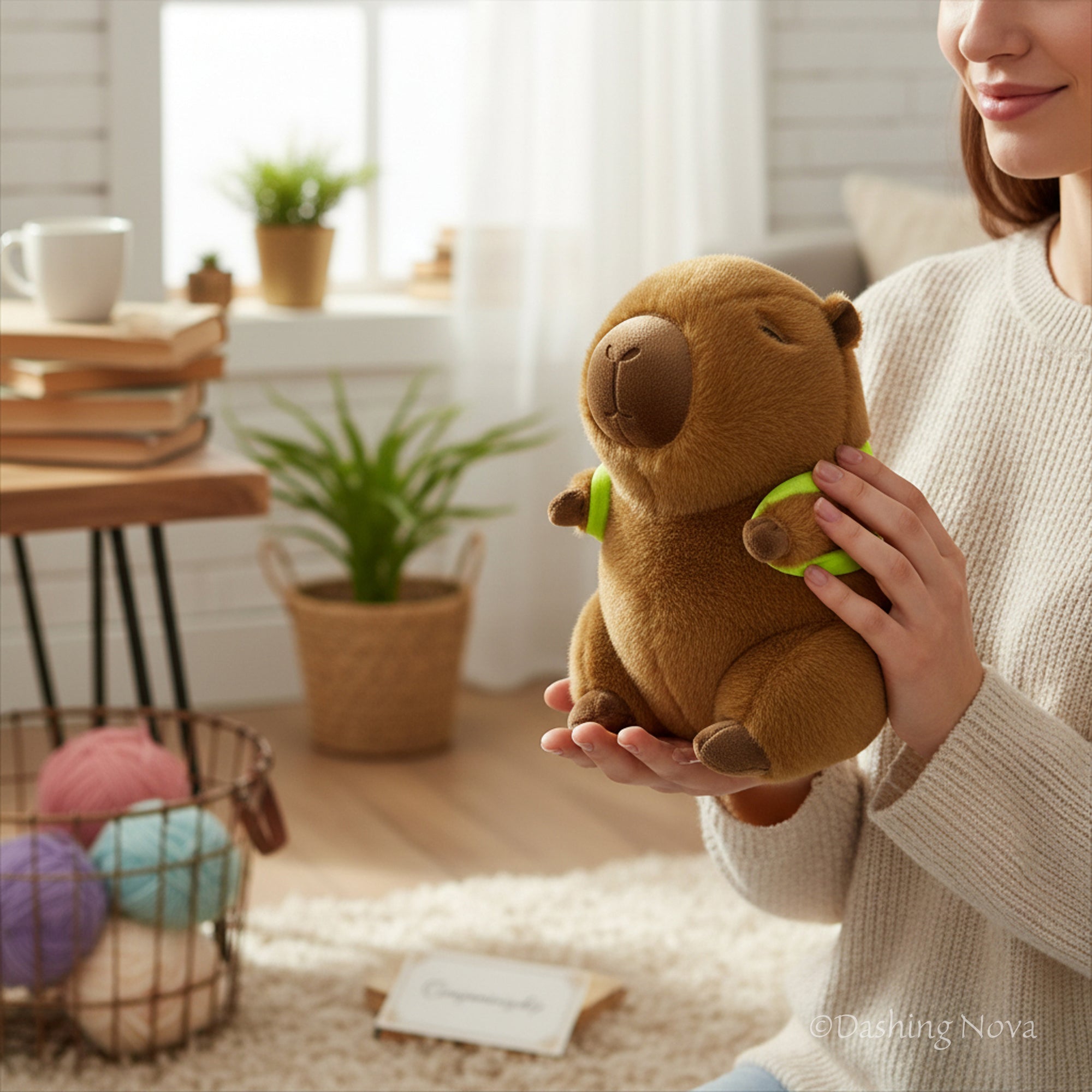 Cute Capybara Plush Toy Boys And Girls Birthday Gift Present