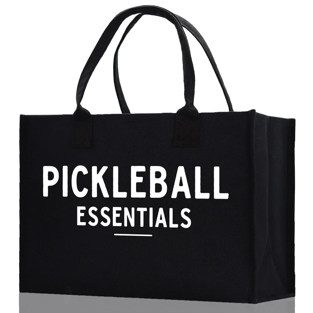Pickleball Cotton Canvas Tote Bag Pickleball Party Favors Pickleball Player Gift Bag Pickleball Lovers Gift Bag Pickleball Gift Idea