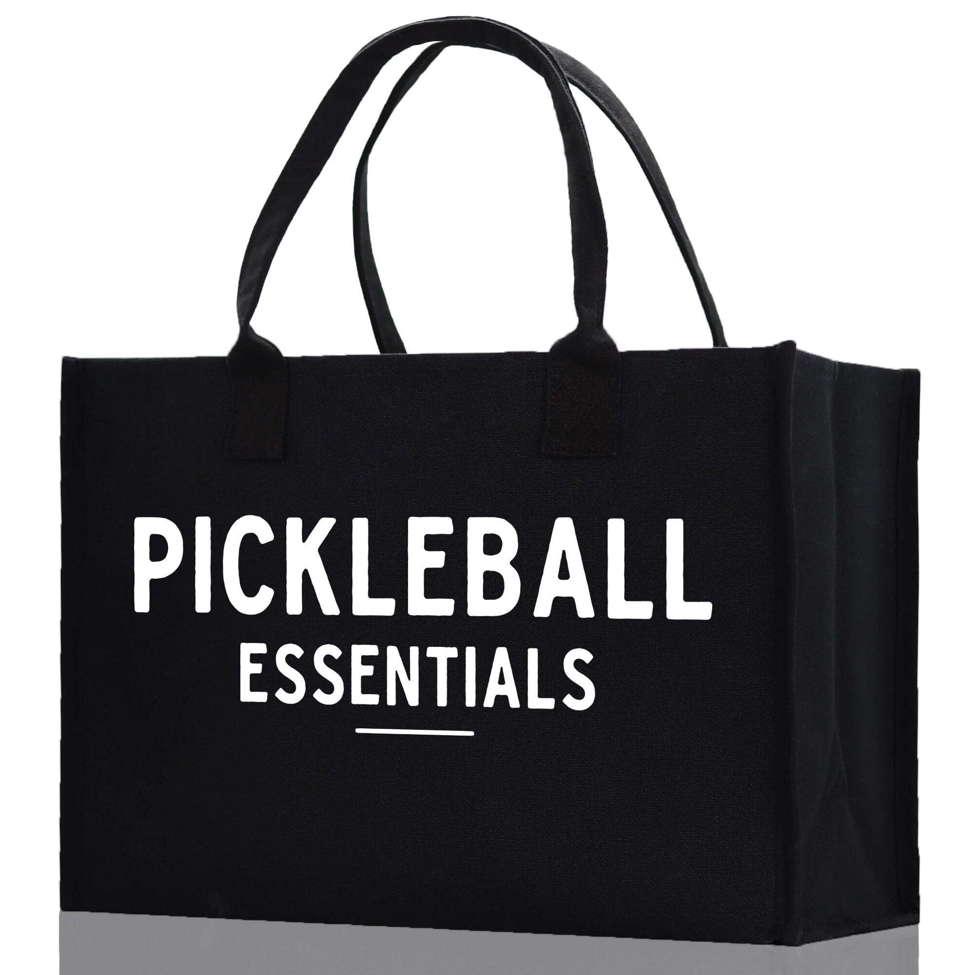 Pickleball Cotton Canvas Tote Bag Pickleball Party Favors Pickleball Player Gift Bag Pickleball Lovers Gift Bag Pickleball Gift Idea