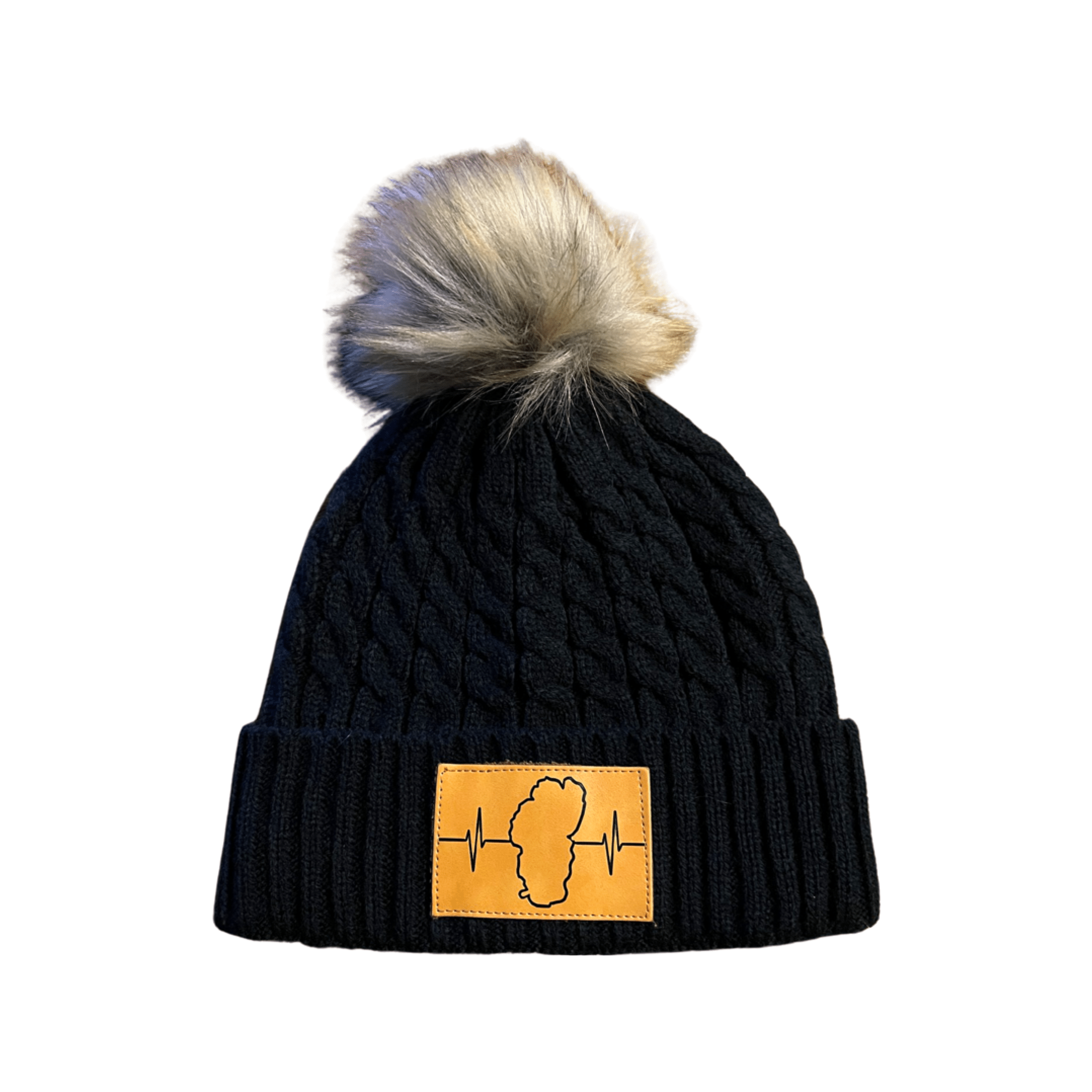 Tahoe Beanie - Pom - Black